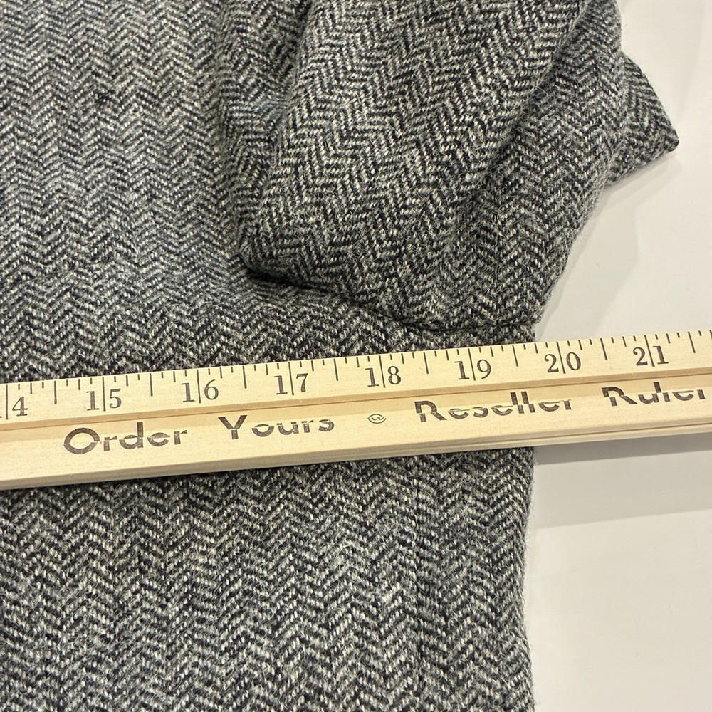 J.Crew Ludlow Moon Herringbone Tweed Wool Blazer 38R Gray Sport Coat Preppy - Picture 11 of 16